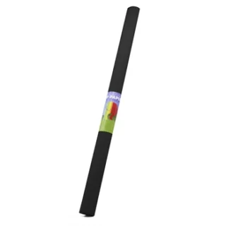 Krepp-papír 50x200cm 30 fekete